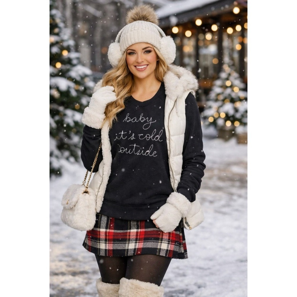 MAURICES Baby It’s Cold Outside Sweatshirt